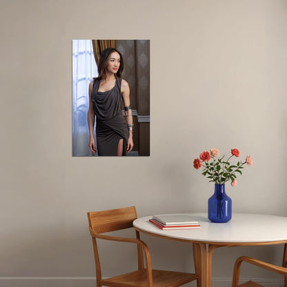 Maggie Q Quigley Cinema Actor Model Star Poster Wall Art Print Home Wall Decor - xonomax