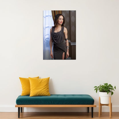 Maggie Q Quigley Cinema Actor Model Star Poster Wall Art Print Home Wall Decor - xonomax