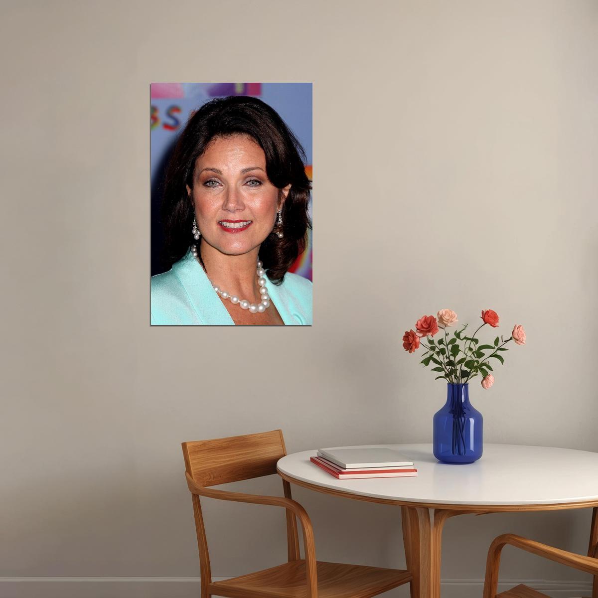 Lynda Carter Celebrity Movie Actor Singer Star Poster Wall Art Print Home Wall Decor - xonomax