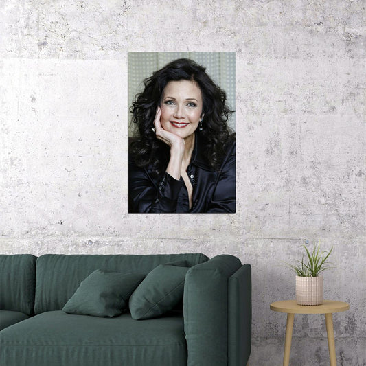 Lynda Carter Celebrity Actress Singer Idol Poster Wall Art Print Home Wall Decor - xonomax