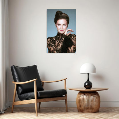 Lynda Carter Celebrity Actress Singer Idol Poster Wall Art Print Home Wall Decor - xonomax