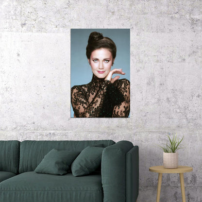 Lynda Carter Celebrity Actress Singer Idol Poster Wall Art Print Home Wall Decor - xonomax