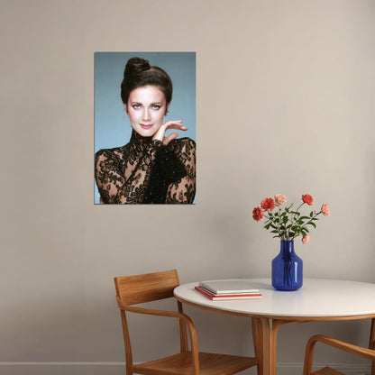 Lynda Carter Celebrity Actress Singer Idol Poster Wall Art Print Home Wall Decor - xonomax