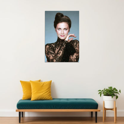 Lynda Carter Celebrity Actress Singer Idol Poster Wall Art Print Home Wall Decor - xonomax