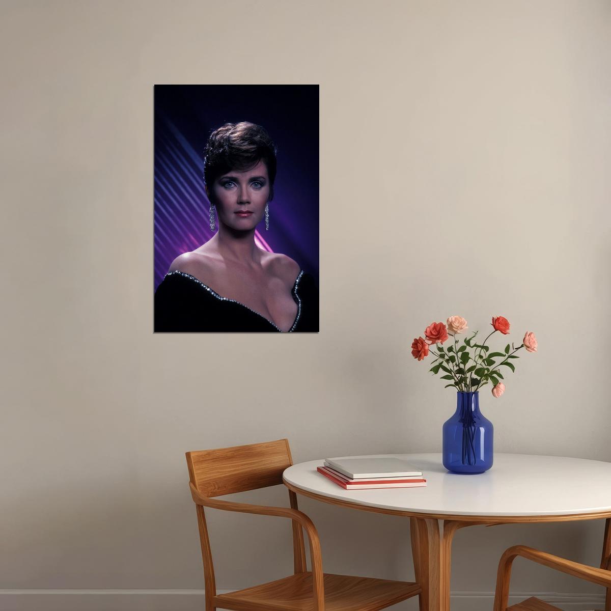 Lynda Carter Celebrity Actress Singer Star Poster Wall Art Print Home Wall Decor - xonomax