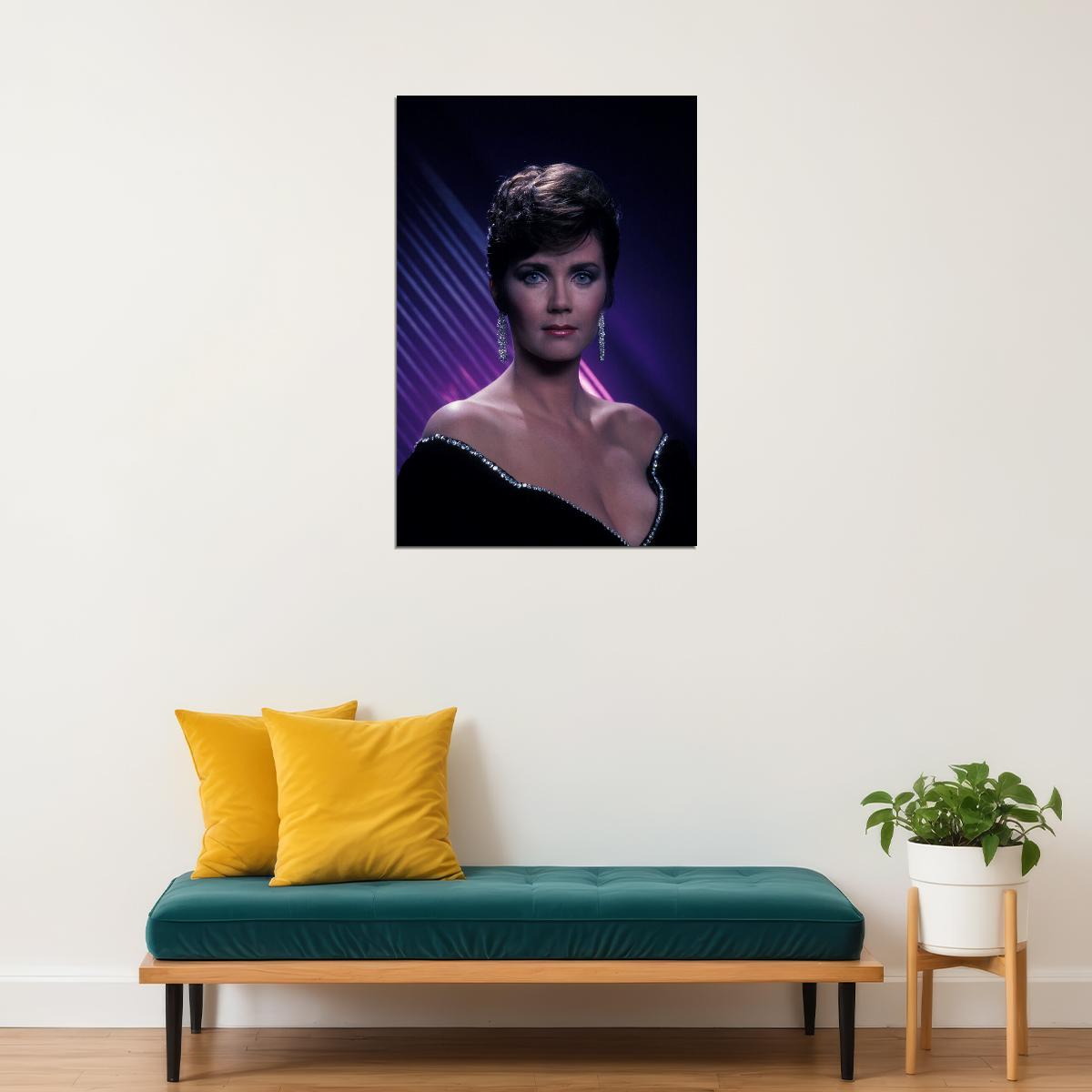 Lynda Carter Celebrity Actress Singer Star Poster Wall Art Print Home Wall Decor - xonomax