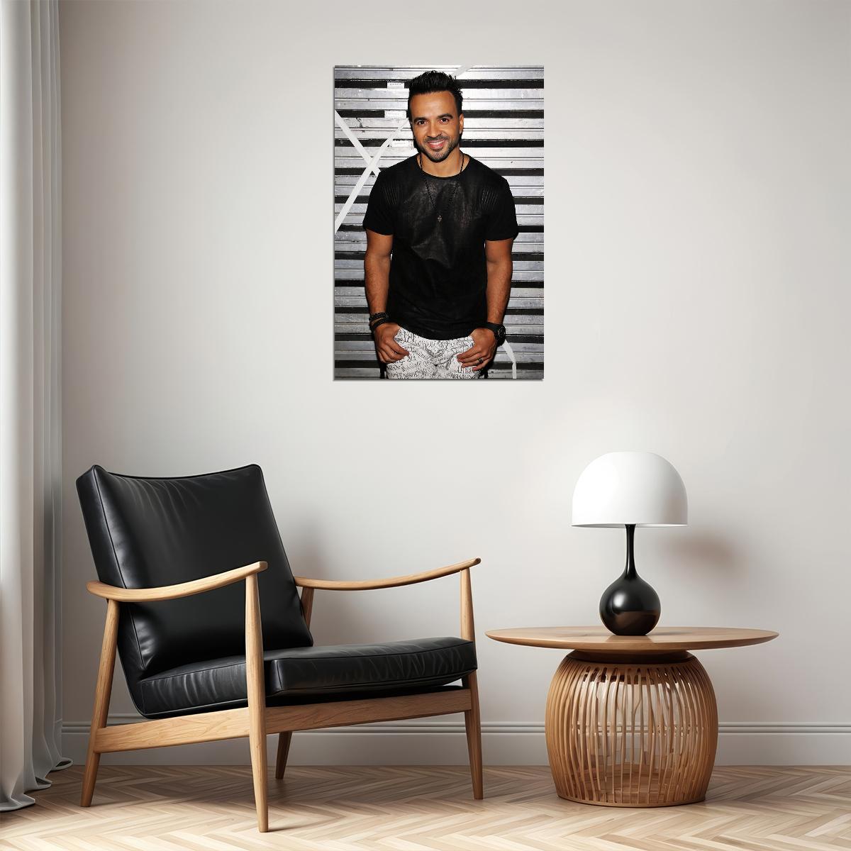 Luis Fonsi Celebrity Singer Movie Actor Star Poster Wall Art Print Home Wall Decor - xonomax