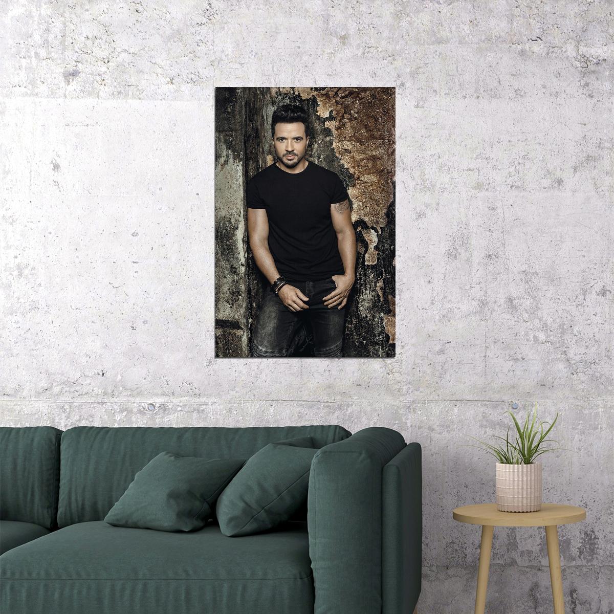 Luis Fonsi Celebrity Singer Movie Actor Idol Poster Wall Art Print Home Wall Decor - xonomax