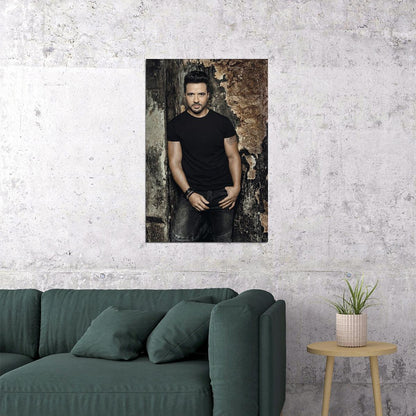 Luis Fonsi Celebrity Singer Movie Actor Idol Poster Wall Art Print Home Wall Decor - xonomax