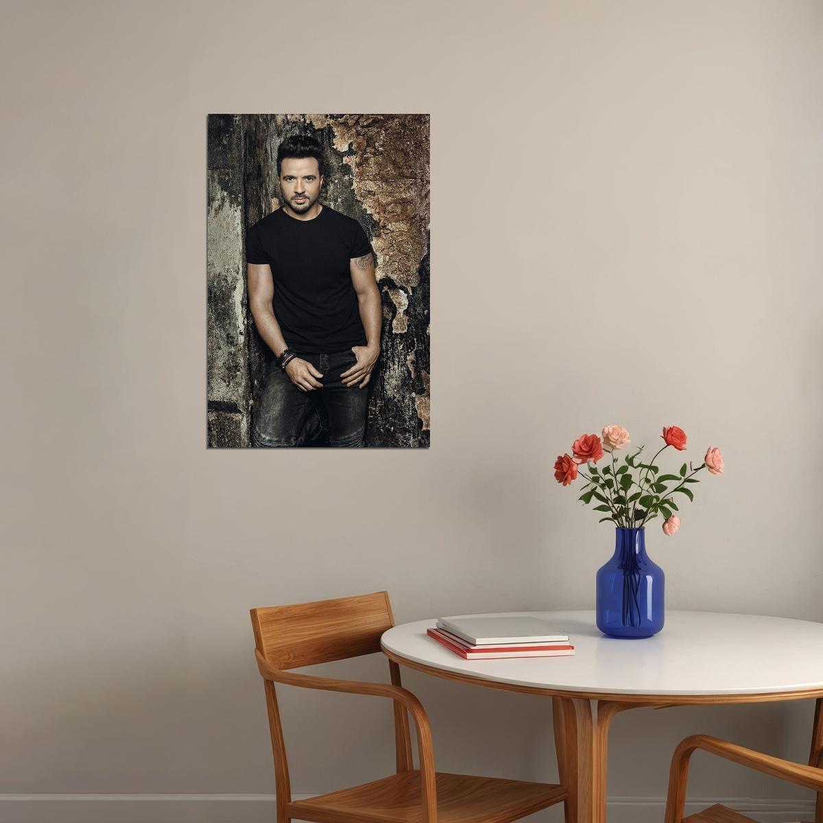 Luis Fonsi Celebrity Singer Movie Actor Idol Poster Wall Art Print Home Wall Decor - xonomax