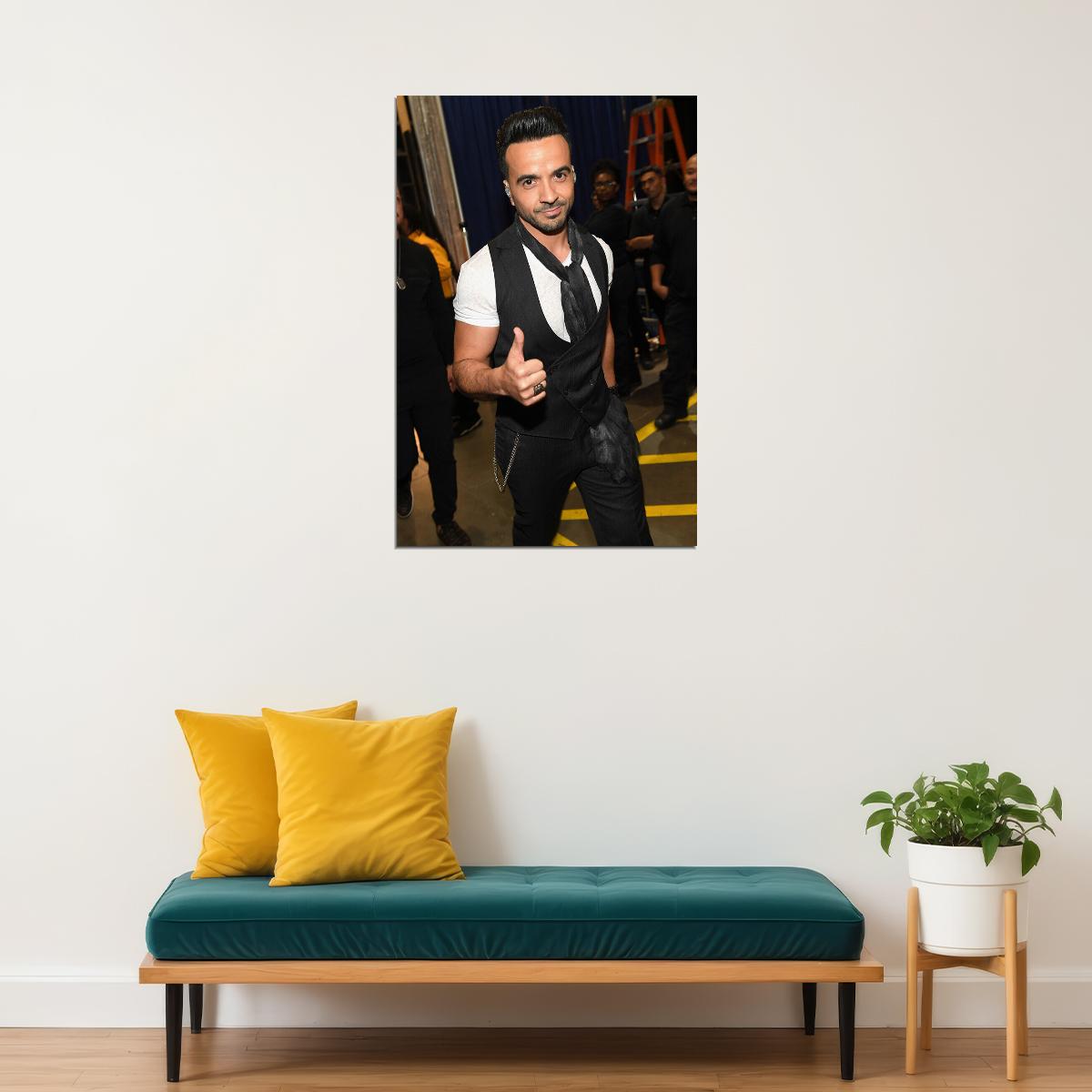 Luis Fonsi Celebrity Music Singer Actress Idol Poster Wall Art Print Home Wall Decor - xonomax