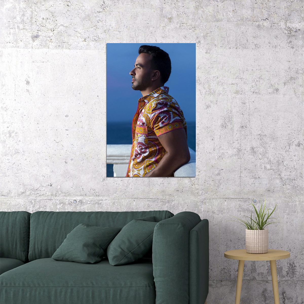 Luis Fonsi Celebrity Music Singer Actor Idol Poster Wall Art Print Home Wall Decor - xonomax