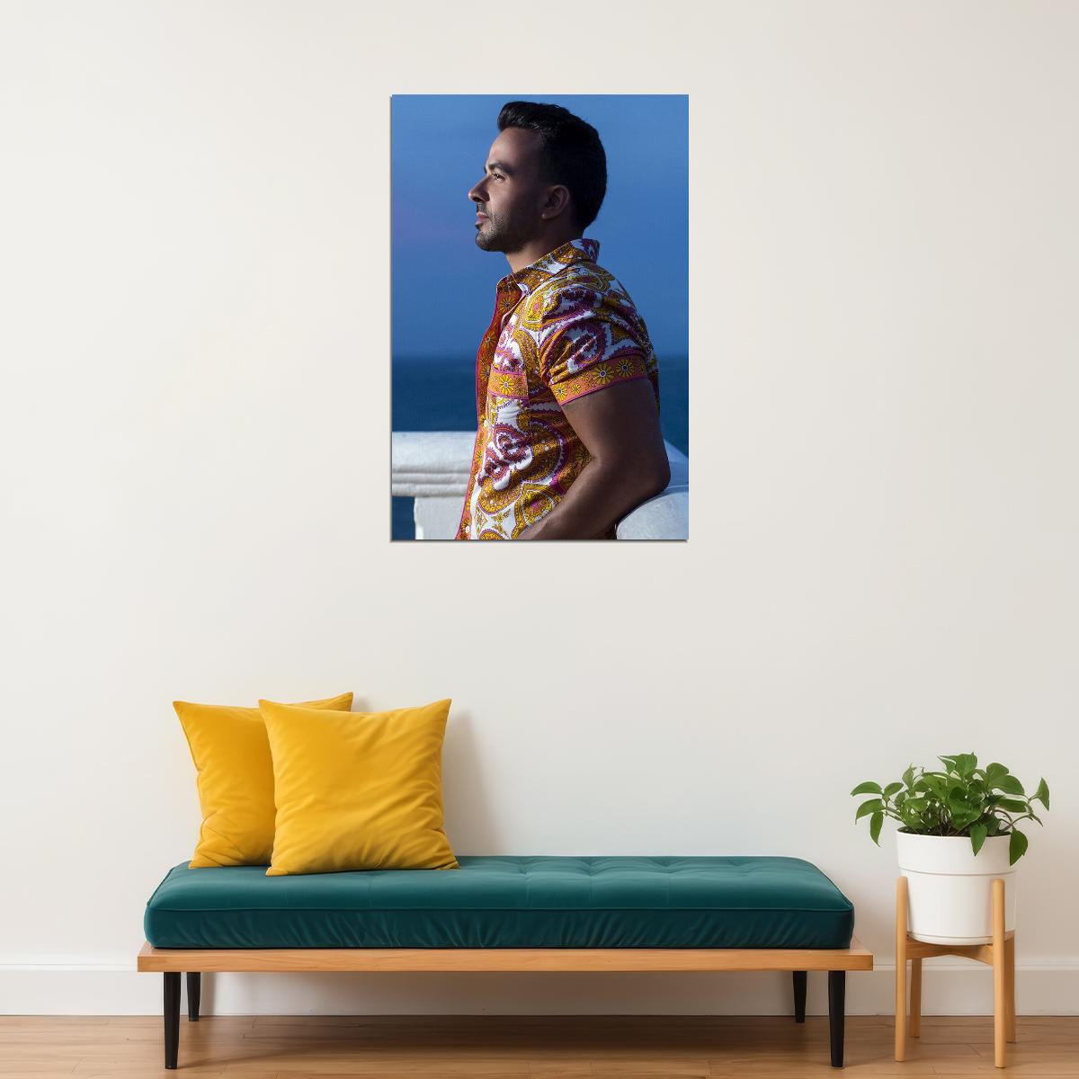 Luis Fonsi Celebrity Music Singer Actor Idol Poster Wall Art Print Home Wall Decor - xonomax