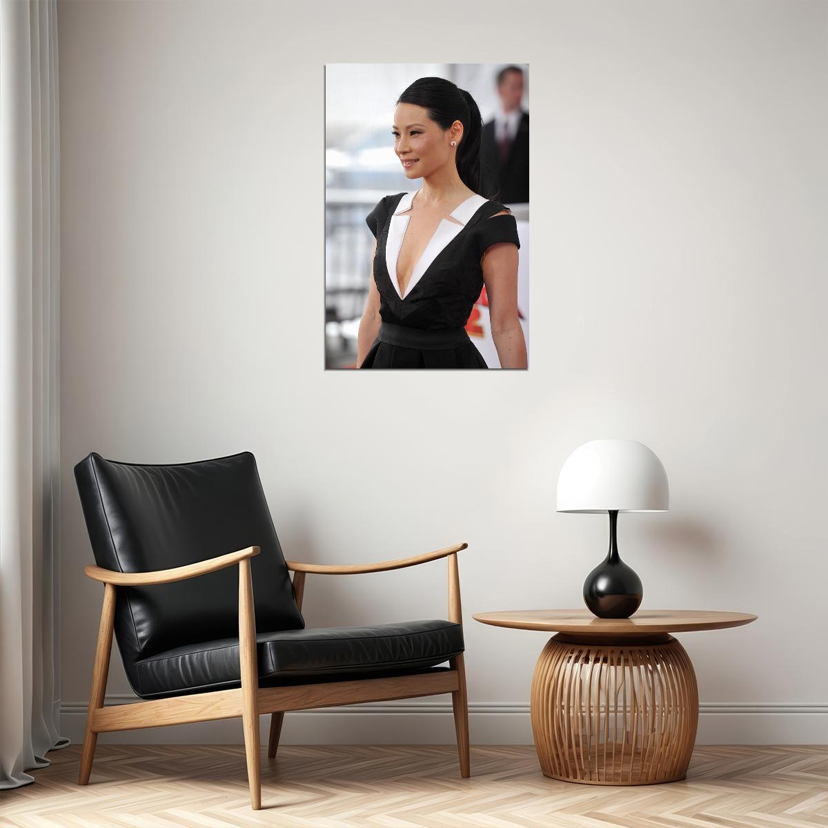Lucy Liu Celebrity Cinema Actress Model Idol Poster Wall Art Print Home Wall Decor - xonomax