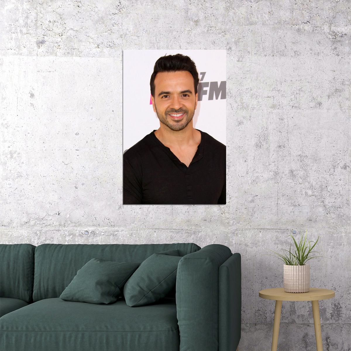 Luis Fonsi Celebrity Music Singer Actor Star Poster Wall Art Print Home Wall Decor - xonomax