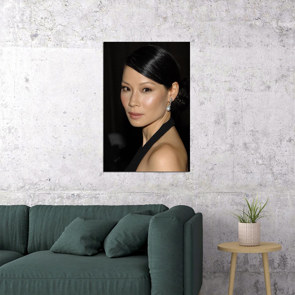 Lucy Liu Celebrity Cinema Actress Model Star Poster Wall Art Print Home Wall Decor - xonomax