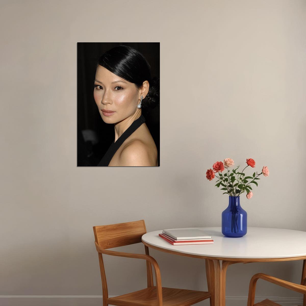 Lucy Liu Celebrity Cinema Actress Model Star Poster Wall Art Print Home Wall Decor - xonomax