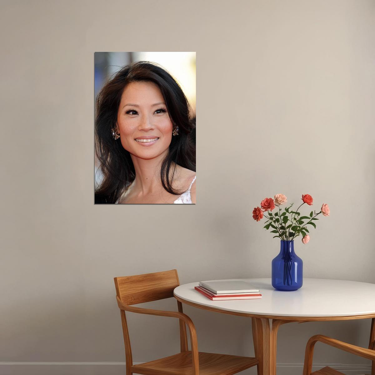 Lucy Liu Celebrity Movie Actress Model Star Poster Wall Art Print Home Wall Decor - xonomax