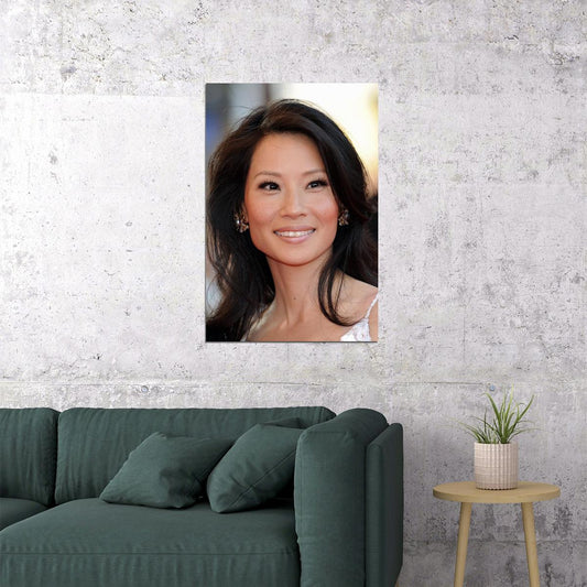 Lucy Liu Celebrity Movie Actress Model Star Poster Wall Art Print Home Wall Decor - xonomax