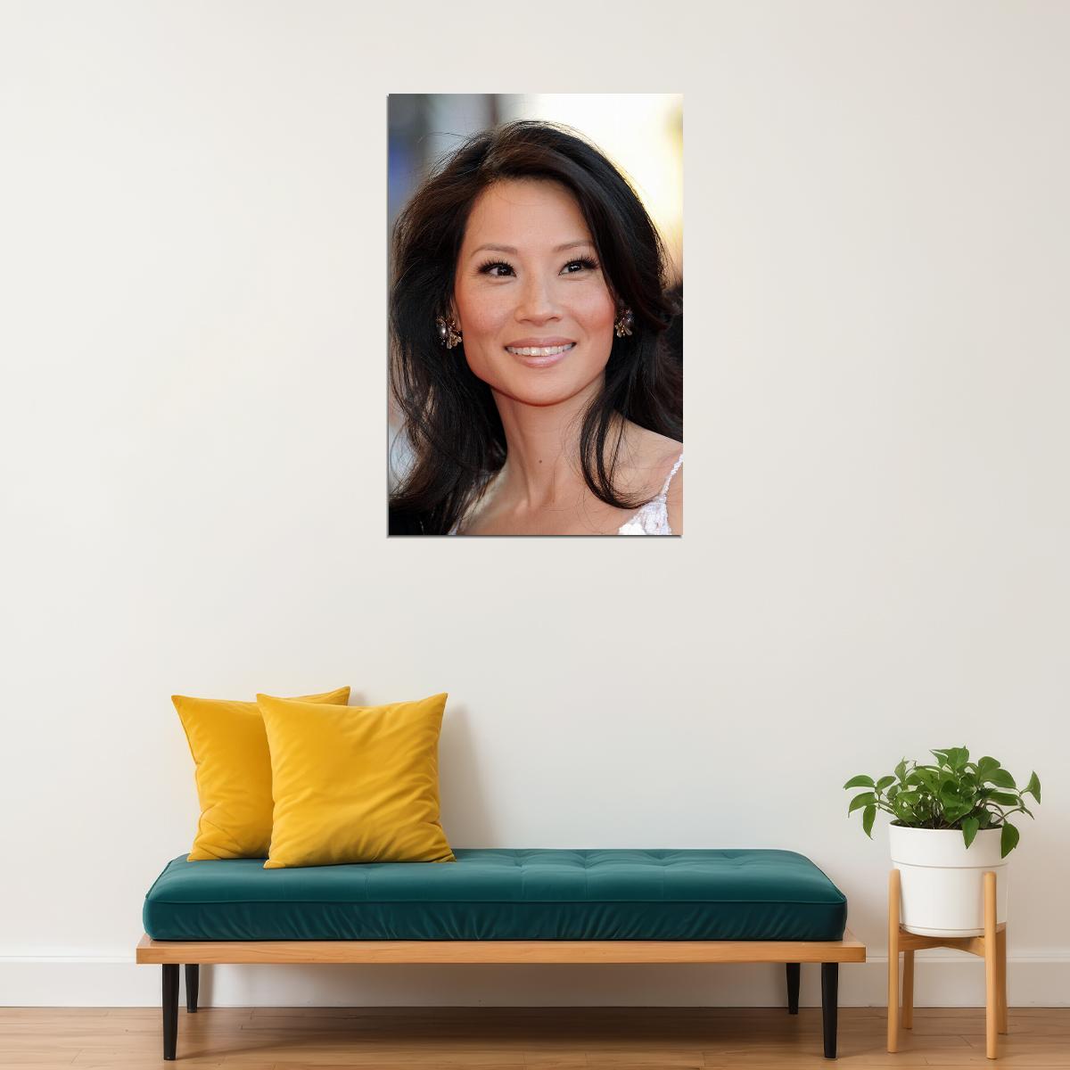 Lucy Liu Celebrity Movie Actress Model Star Poster Wall Art Print Home Wall Decor - xonomax