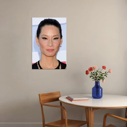 Lucy Liu Celebrity Movie Actress Model Idol Poster Wall Art Print Home Wall Decor - xonomax