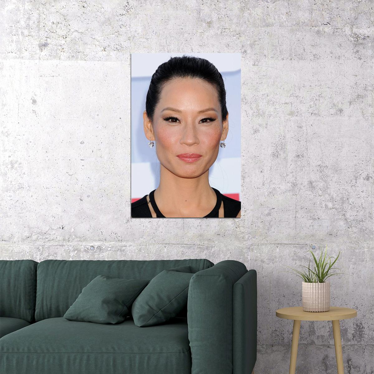 Lucy Liu Celebrity Movie Actress Model Idol Poster Wall Art Print Home Wall Decor - xonomax
