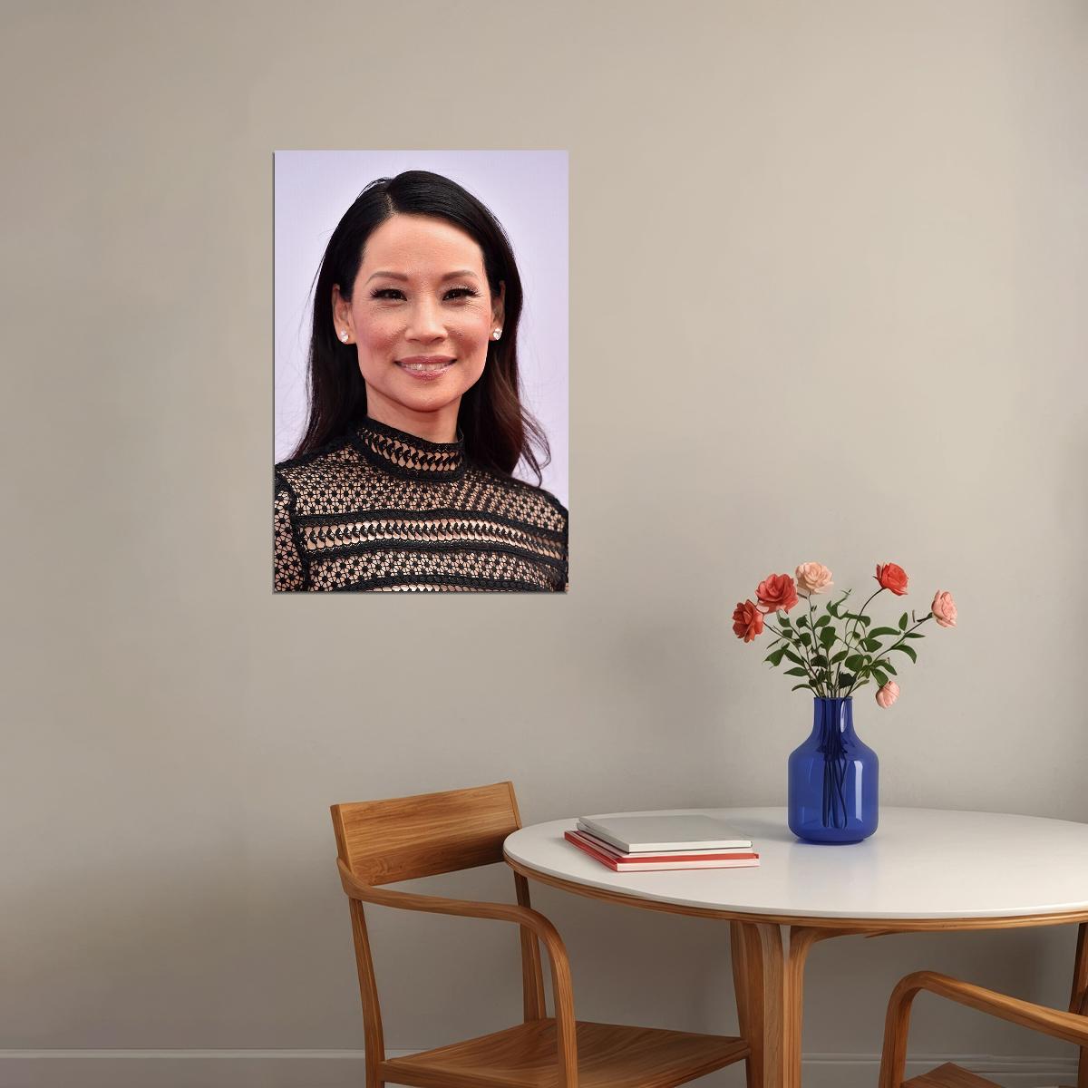 Lucy Liu Celebrity Cinema Actress Model Idol Poster Wall Art Print Home Wall Decor - xonomax