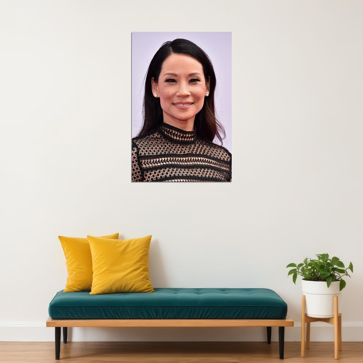 Lucy Liu Celebrity Cinema Actress Model Idol Poster Wall Art Print Home Wall Decor - xonomax