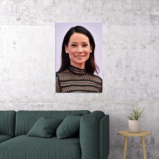 Lucy Liu Celebrity Cinema Actress Model Idol Poster Wall Art Print Home Wall Decor - xonomax