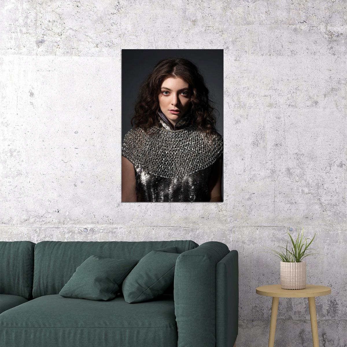 Lorde Celebrity Musician Singer Album Song Poster Wall Art Print Home Wall Decor - xonomax