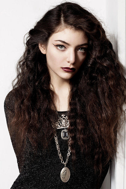 Lorde Celebrity Rock Music Singer Album Star Poster Wall Art Print Home Wall Decor - xonomax