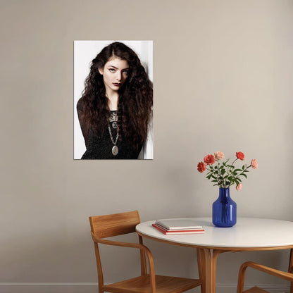 Lorde Celebrity Rock Music Singer Album Star Poster Wall Art Print Home Wall Decor - xonomax