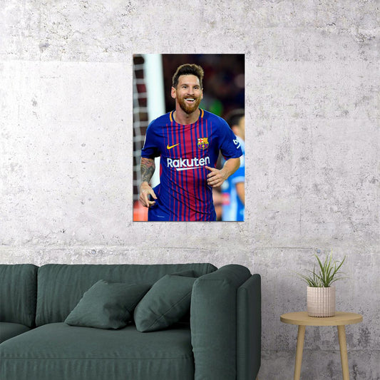 Lionel Messi Argentina Player Playmaker Star Poster Wall Art Print Home Wall Decor - xonomax
