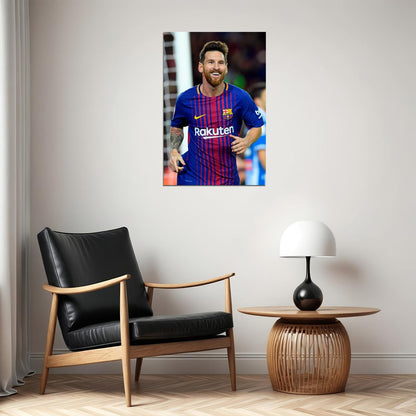 Lionel Messi Argentina Player Playmaker Star Poster Wall Art Print Home Wall Decor - xonomax