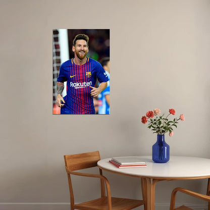 Lionel Messi Argentina Player Playmaker Star Poster Wall Art Print Home Wall Decor - xonomax