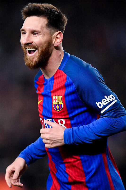 Lionel Messi Argentina Soccer Player Playmaker Idol Hom Poster Wall Art Print Home Wall Decor - xonomax