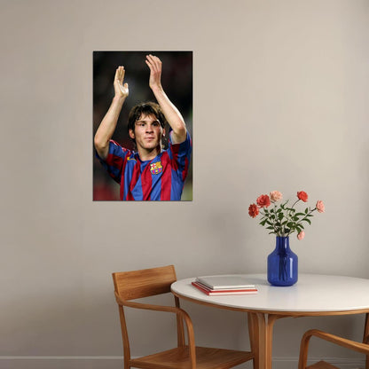 Lionel Messi Argentina Soccer Player Idol Poster Wall Art Print Home Wall Decor - xonomax