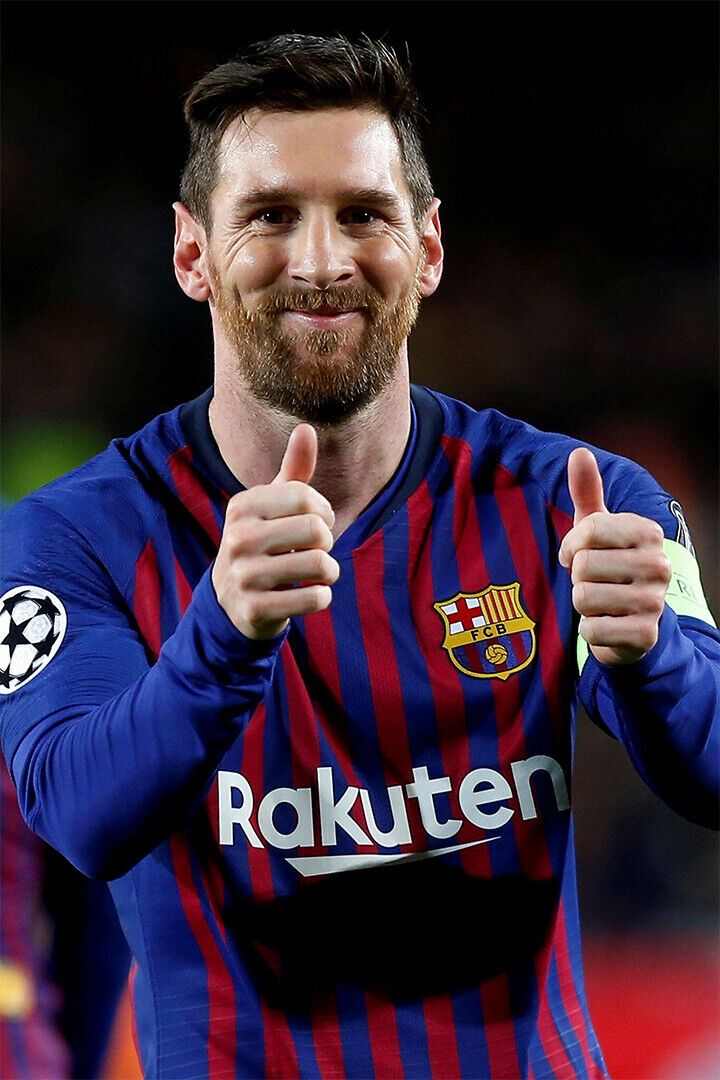 Lionel Messi Argentina Soccer Player Star Poster Wall Art Print Home Wall Decor - xonomax