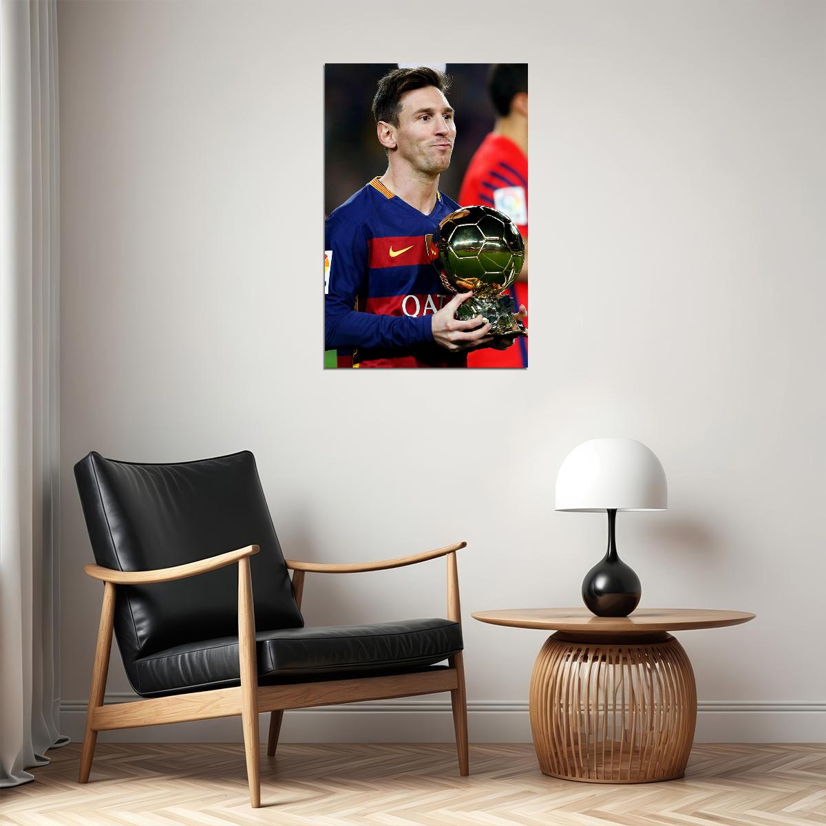 Lionel Messi Argentina Soccer Player Star Poster Wall Art Print Home Wall Decor - xonomax