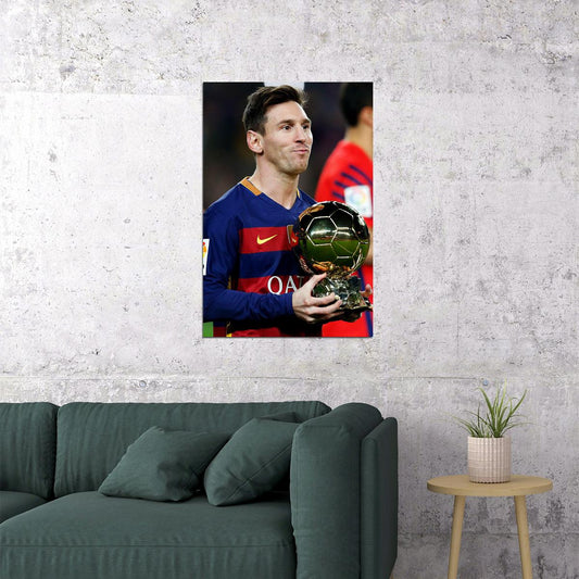 Lionel Messi Argentina Soccer Player Star Poster Wall Art Print Home Wall Decor - xonomax