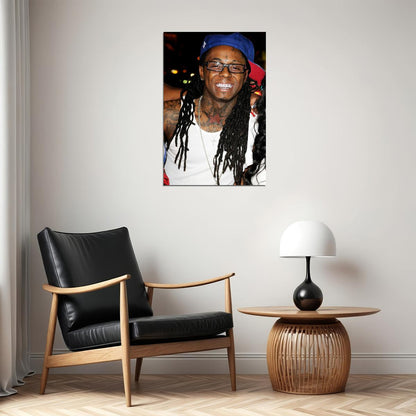 Lil Wayne Celebrity Singer Rapper Music Star Poster Wall Art Print Home Wall Decor - xonomax