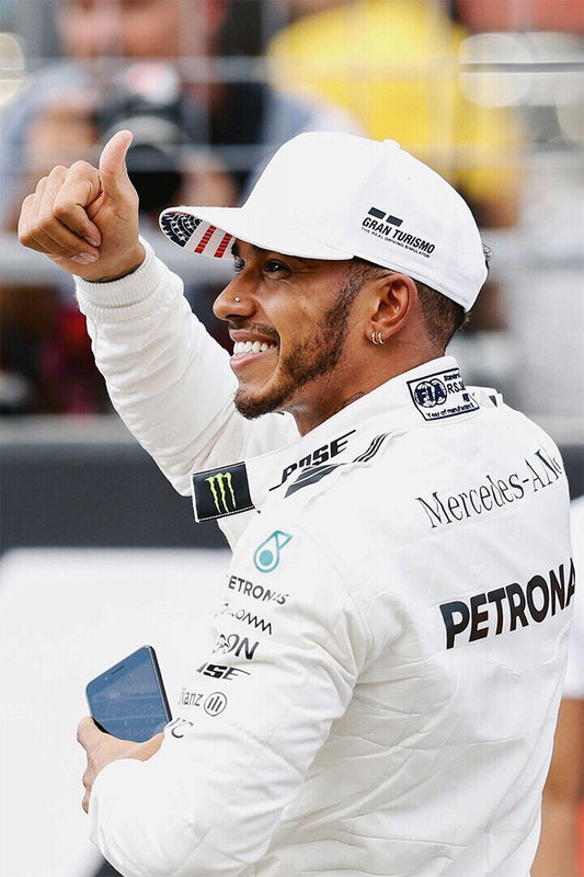 Lewis Hamilton Celebrity Car Racing Driver Idol Poster Wall Art Print Home Wall Decor - xonomax