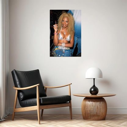 Lil Kim Celebrity Singer Rapper Hip Hop Idol Poster Wall Art Print Home Wall Decor - xonomax