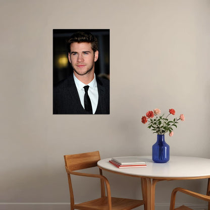 Liam Hemsworth Celebrity Cinema Actress Idol Poster Wall Art Print Home Wall Decor - xonomax