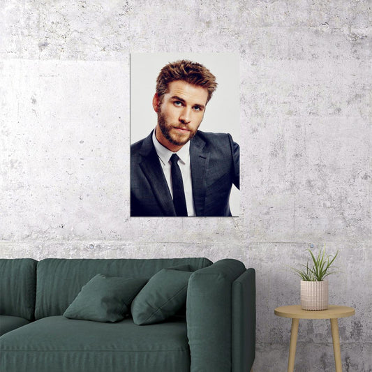 Liam Hemsworth Celebrity Cinema Actress Star Poster Wall Art Print Home Wall Decor - xonomax