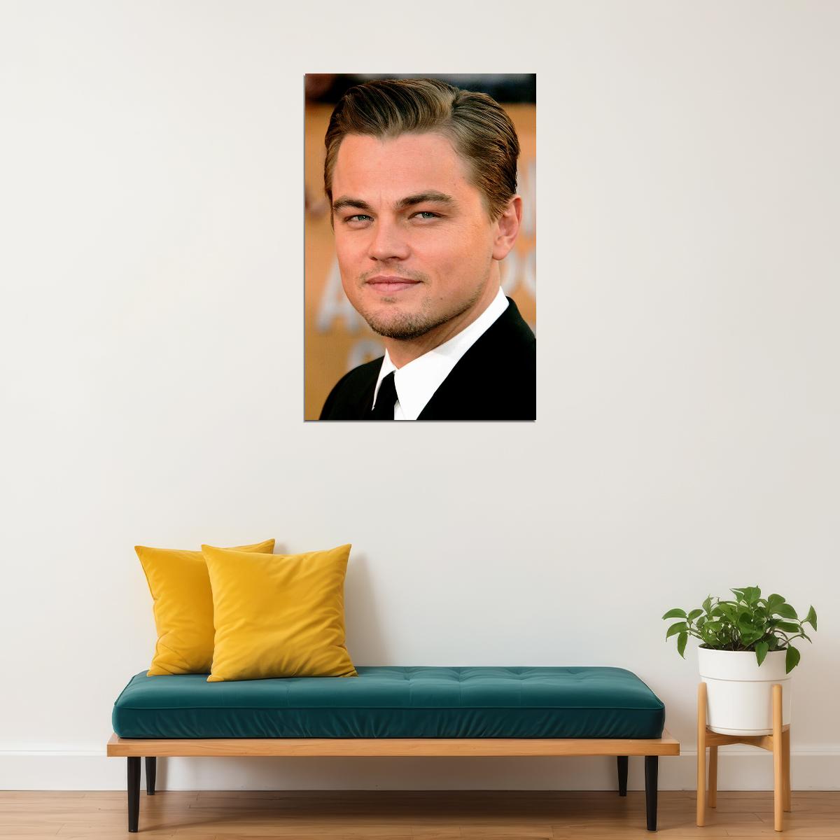 Leonardo Dicaprio Handsome Cinema Actor Star Poster Wall Art Print Home Wall Decor - xonomax