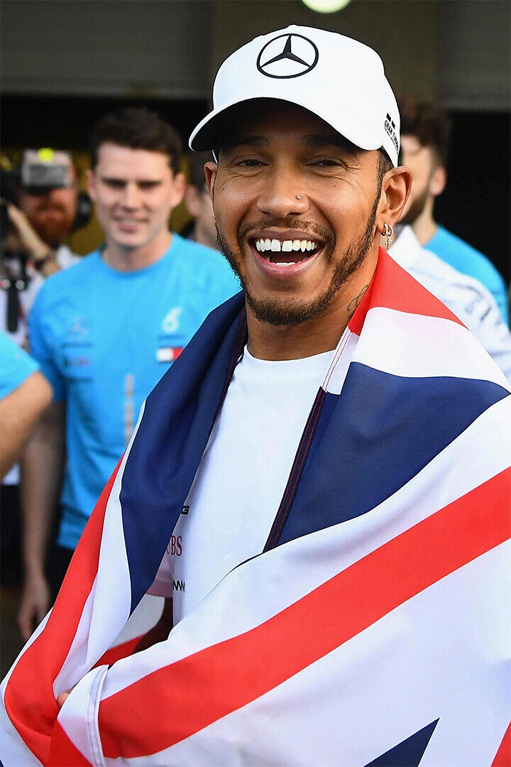 Lewis Hamilton Celebrity Racing Driver Star Poster Wall Art Print Home Wall Decor - xonomax