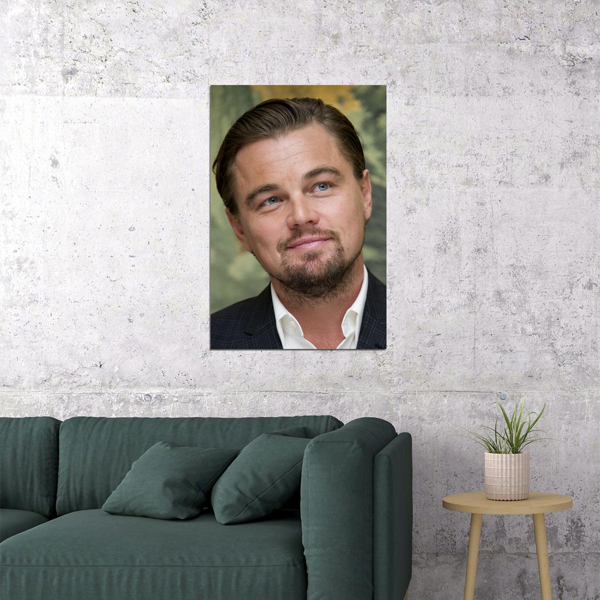 Leonardo Dicaprio Handsome Movie Actor Star Poster Wall Art Print Home Wall Decor - xonomax