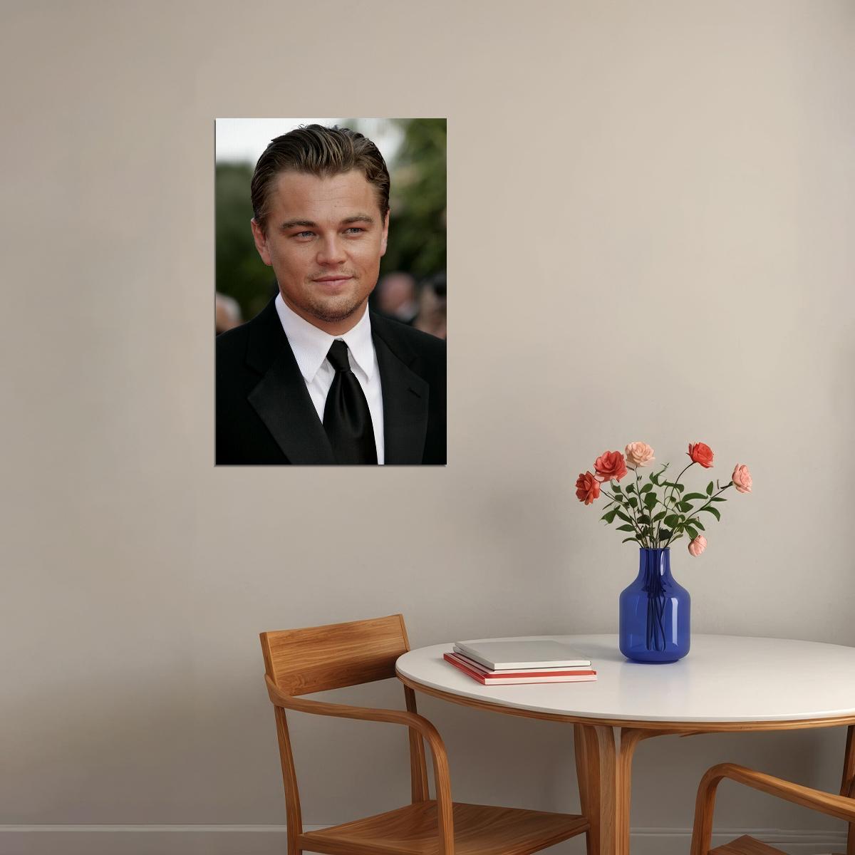 Leonardo Dicaprio Handsome Movie Actor Idol Poster Wall Art Print Home Wall Decor - xonomax