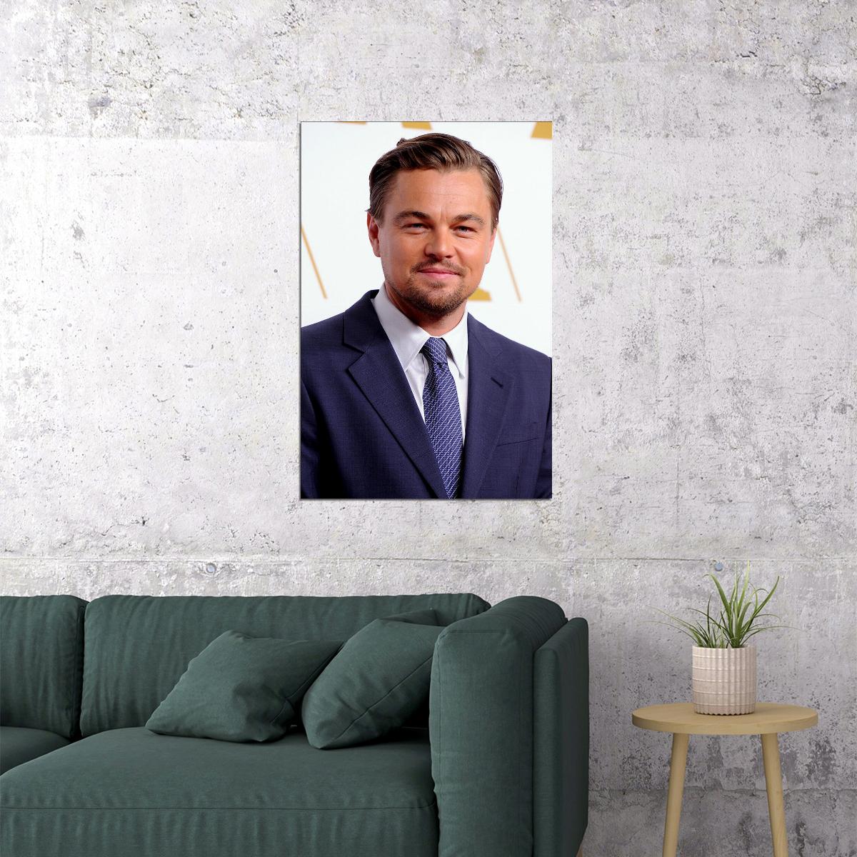 Leonardo Dicaprio Celebrity Cinema Actor Idol Poster Wall Art Print Home Wall Decor - xonomax